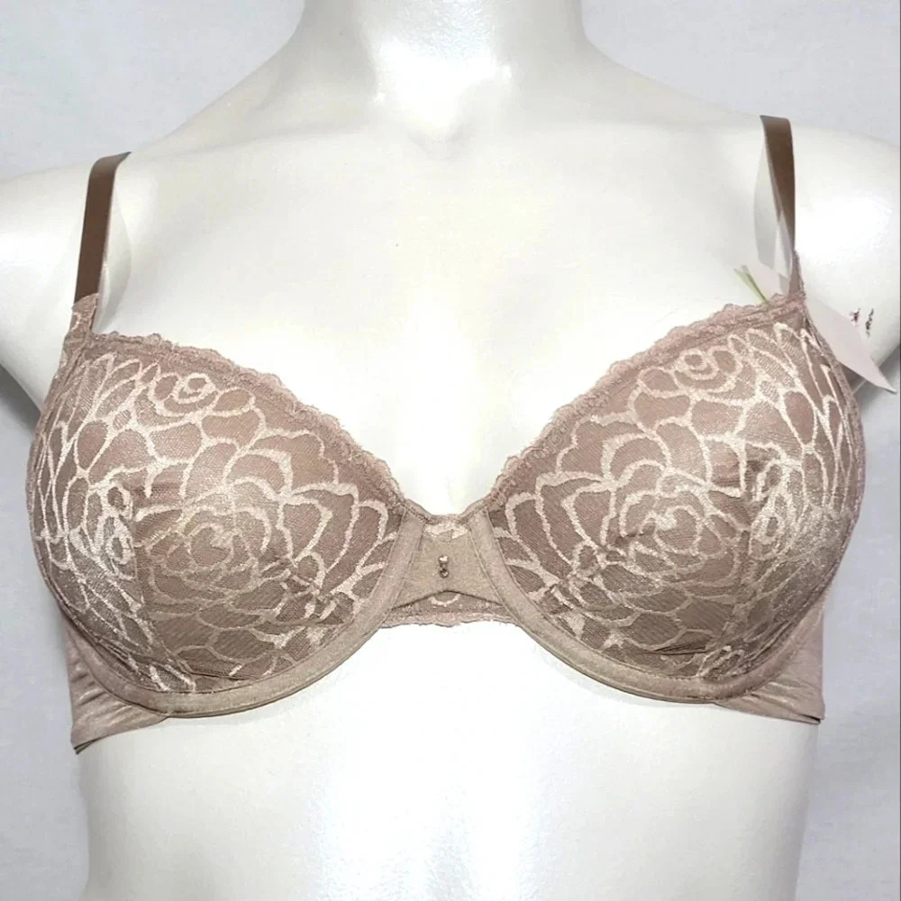 34B Lily Of France Extreme Sensational Cut Sew‎ UW Bra NWT